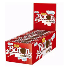 GAROTO BATON CHOCOLATE  AO LEITE DP 30X16G